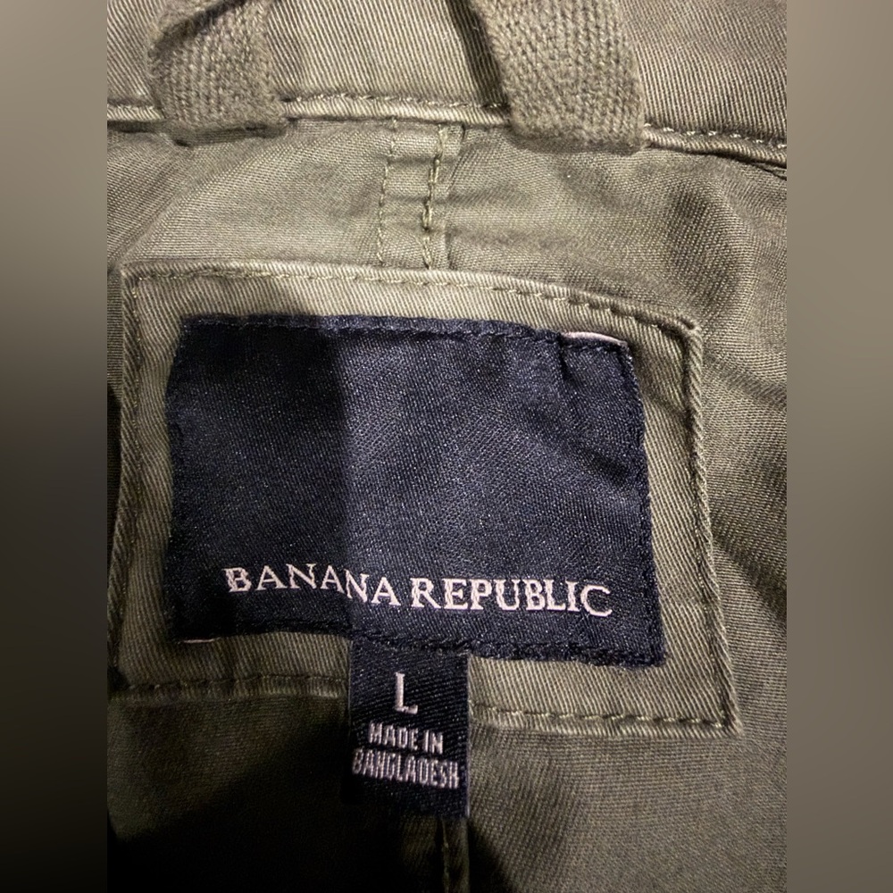 Banana Republic Khaki Utility Jacket - Picture 2 of 6